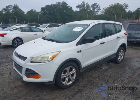 2014 Ford Escape S z USA, uszkodzony, nr VIN 1FMCU0F73EUD70201